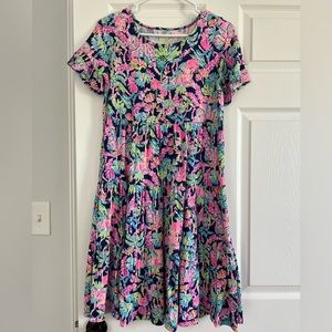 Lilly Pulitzer Oyster Bay Navy (I think) Swing Dress